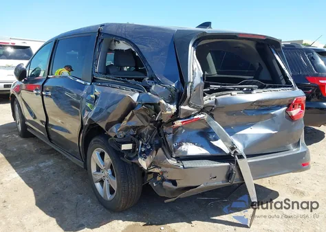 2018 Honda Odyssey Ex-L из США, поврежденный, VIN 5FNRL6H75JB042816